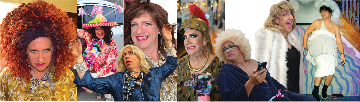 collage of fonda peters images