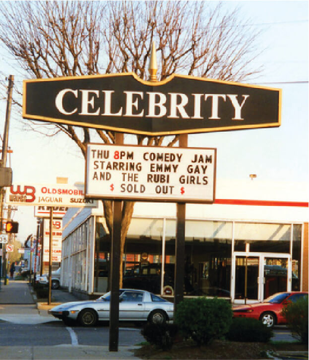 celebrity bar sign