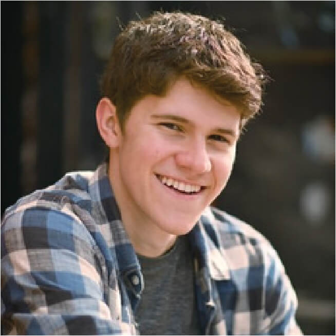 Scholarship recipient Jack Wyant at Syracuse portrait